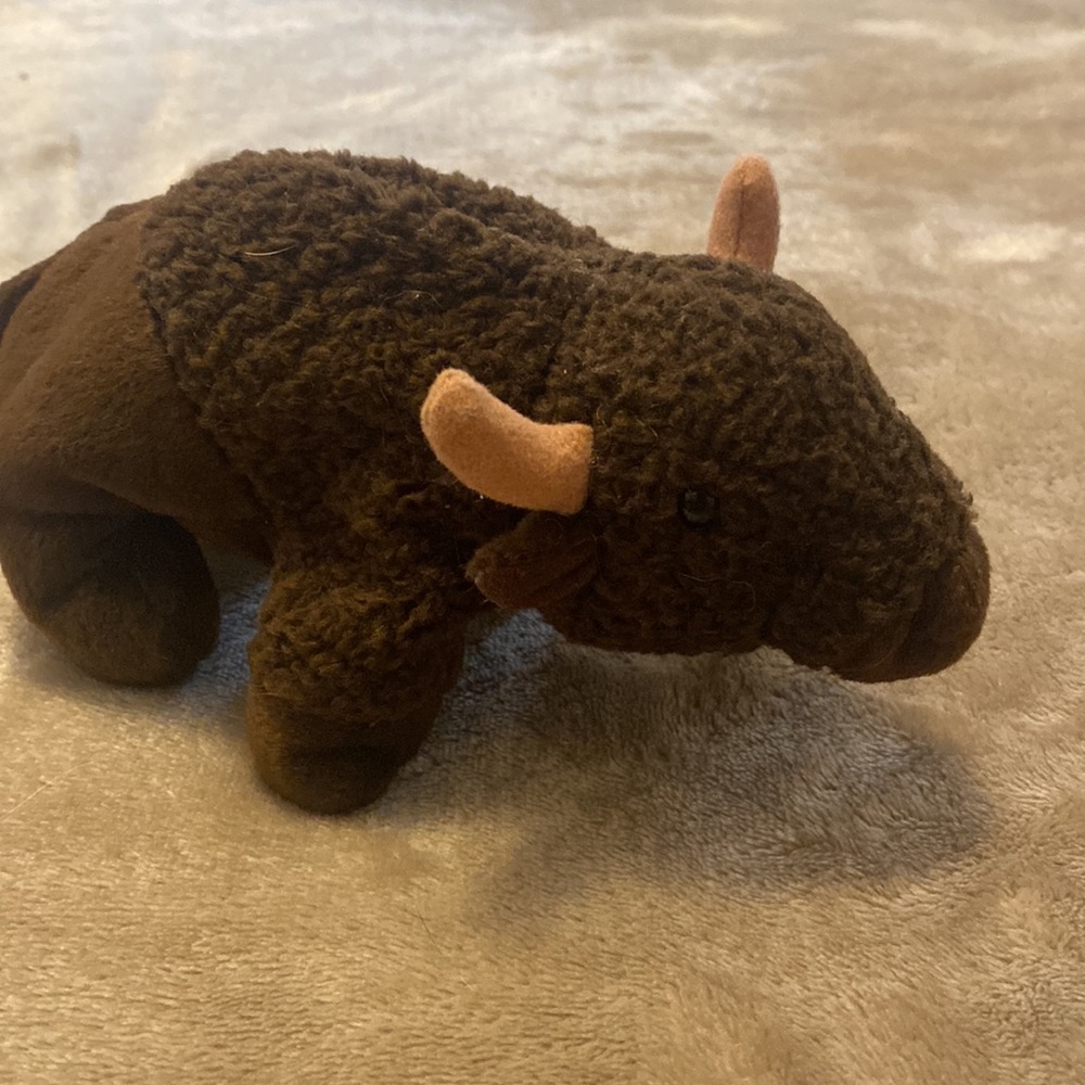 1998 original baby buffalo beanie baby - Picture 2 of 4